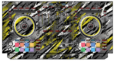 Pioneer DJ DDJ SX Skin Sparkasm Yellow